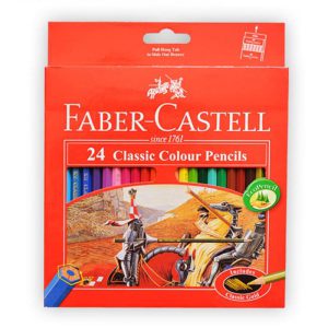 مداد رنگی 24 رنگ فابرکاستل مدل کلاسیک
